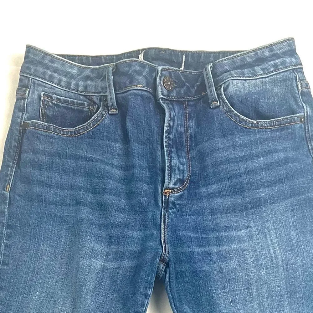 Driftwood Collette Embroidered Crop Jeans - Picture 4 of 10